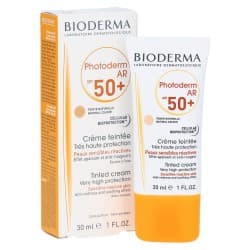 ضد آفتاب رنگی بیودرما مدل Photoderm AR SPF +50 حجم 30 میلی لیتر