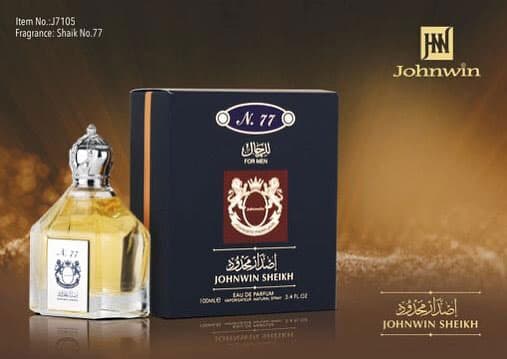ادکلن شیخ 77 مردانه 100 میل JOHNWIN SHEIKH NO.77