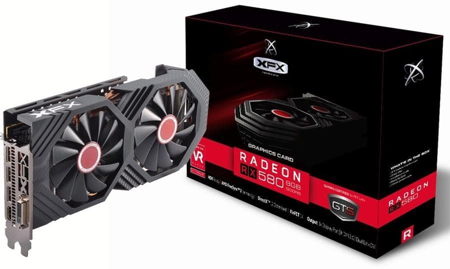 کارت گرافیک ایکس اف ایکس مدل RX-580-8GB   XFX RX580