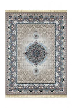 فرش نقشه کادو  رنگ فیلی