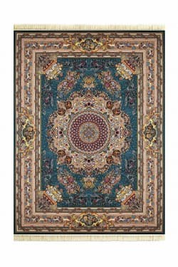 فرش فرشته رنگ کاربنی