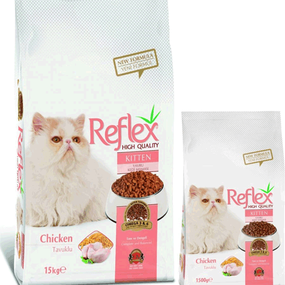 غذای خشک بچه گربه رفلکس مدل kitten