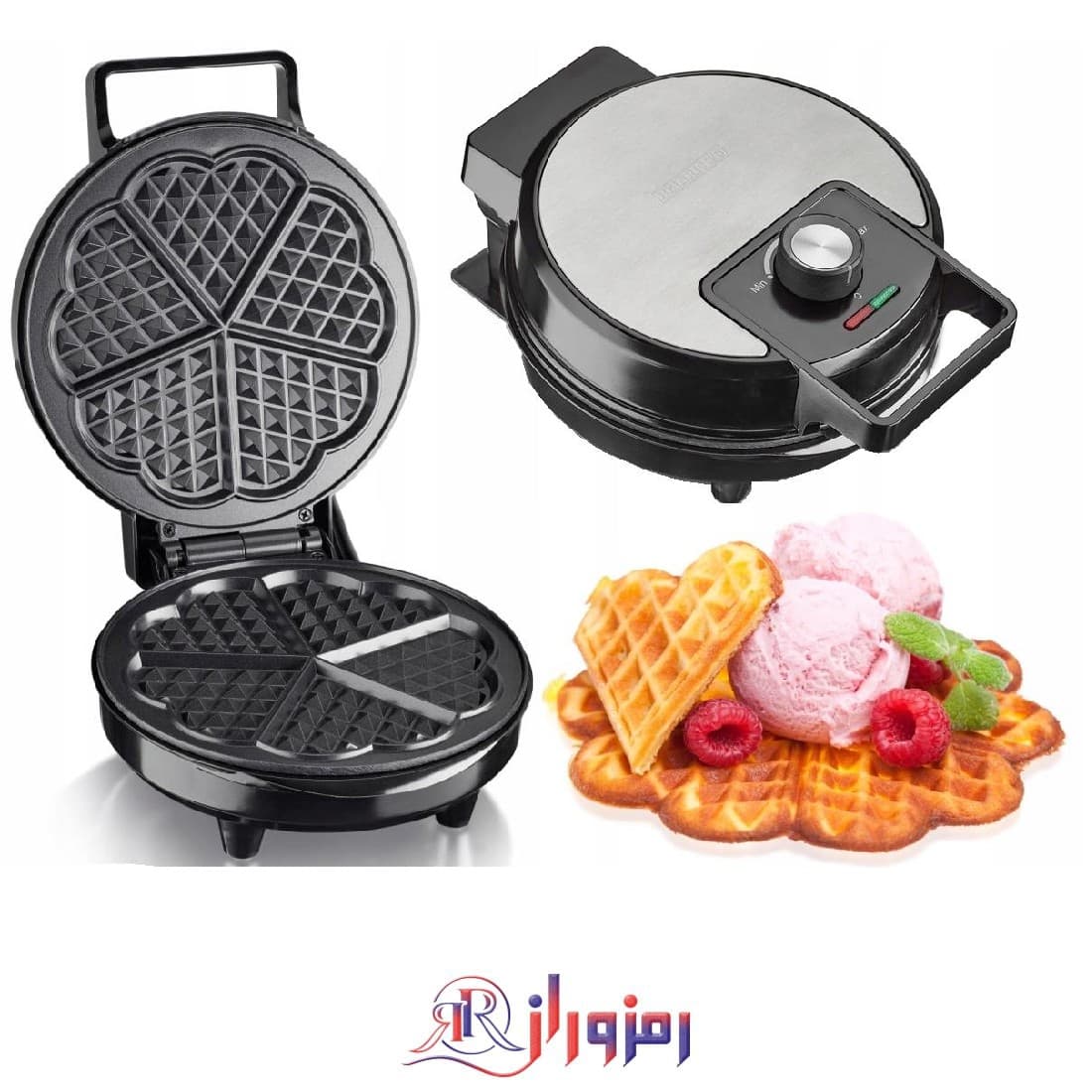 دستگاه وافل ساز هنریچ مدل HWA-8681