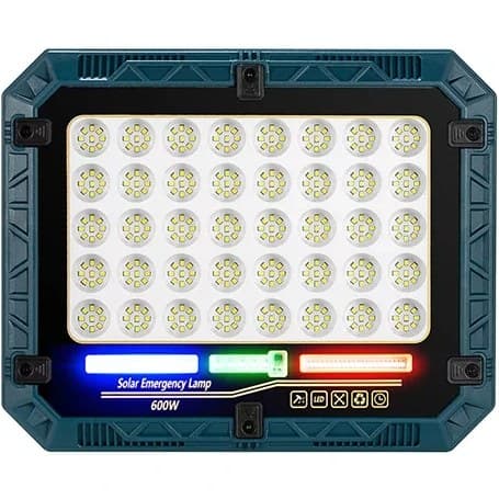 پروژکتور شارژی خورشیدی 600 وات مدل W8112-4