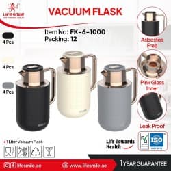 فلاسک وکیوم 1 لیتر لایف اسمایل مدل FK-6