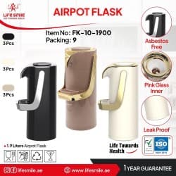 فلاسک ایرپوت 1.9 لیتر لایف اسمایل مدل FK-10