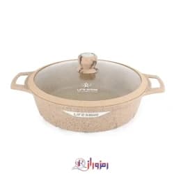 تابه دو دسته لایف اسمایل مدل FLHM-S-SHR40