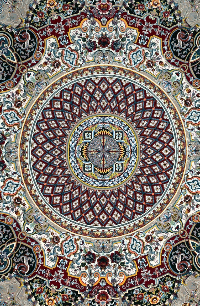 فرش فرشته رنگ فیلی