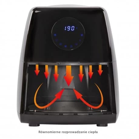 مشخصات سرخکن بدون روغن دیجیتالی پروفی کوک مدل PC-FR 1147