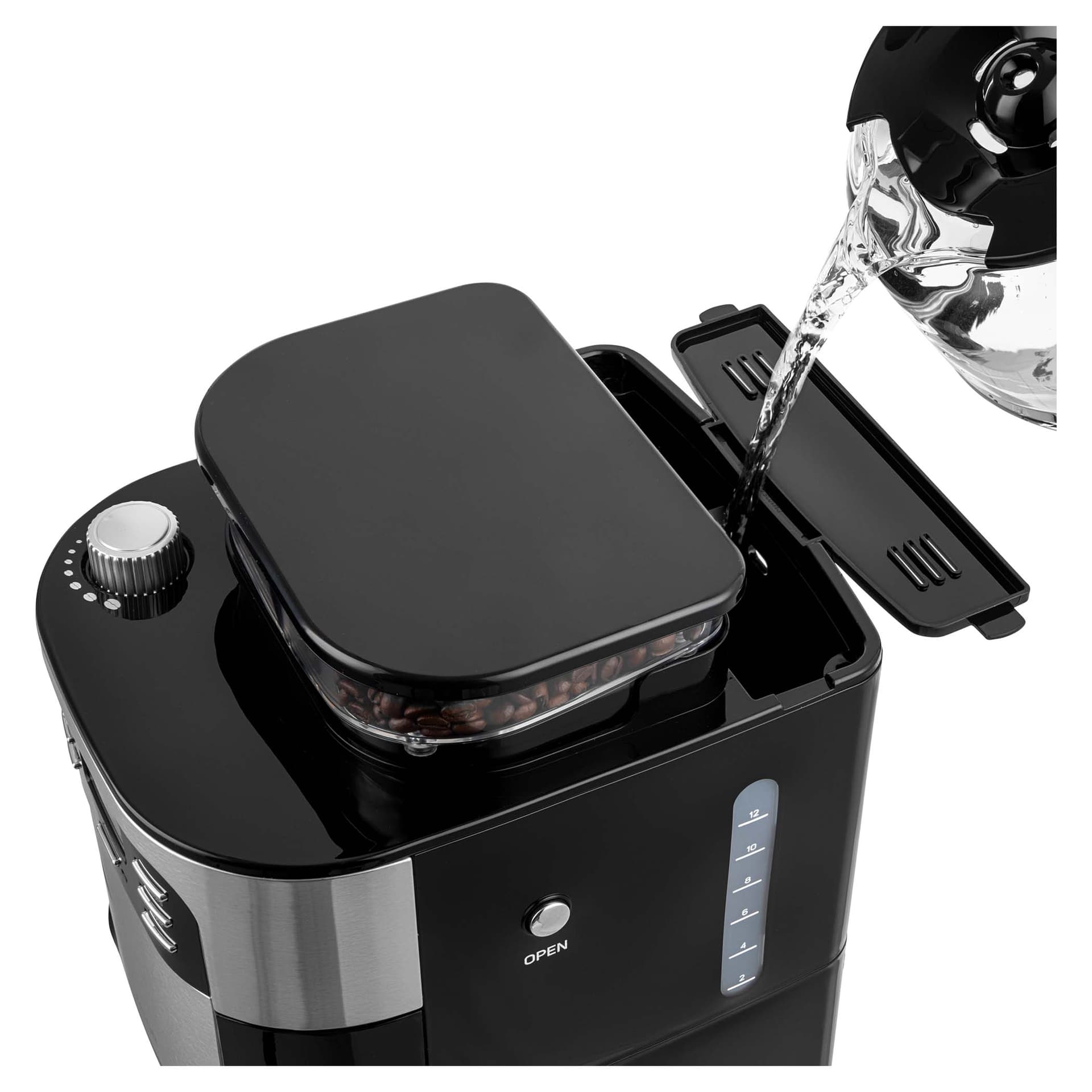 قهوه سازه و آسیاب سرخود سنکور SCE7000BK