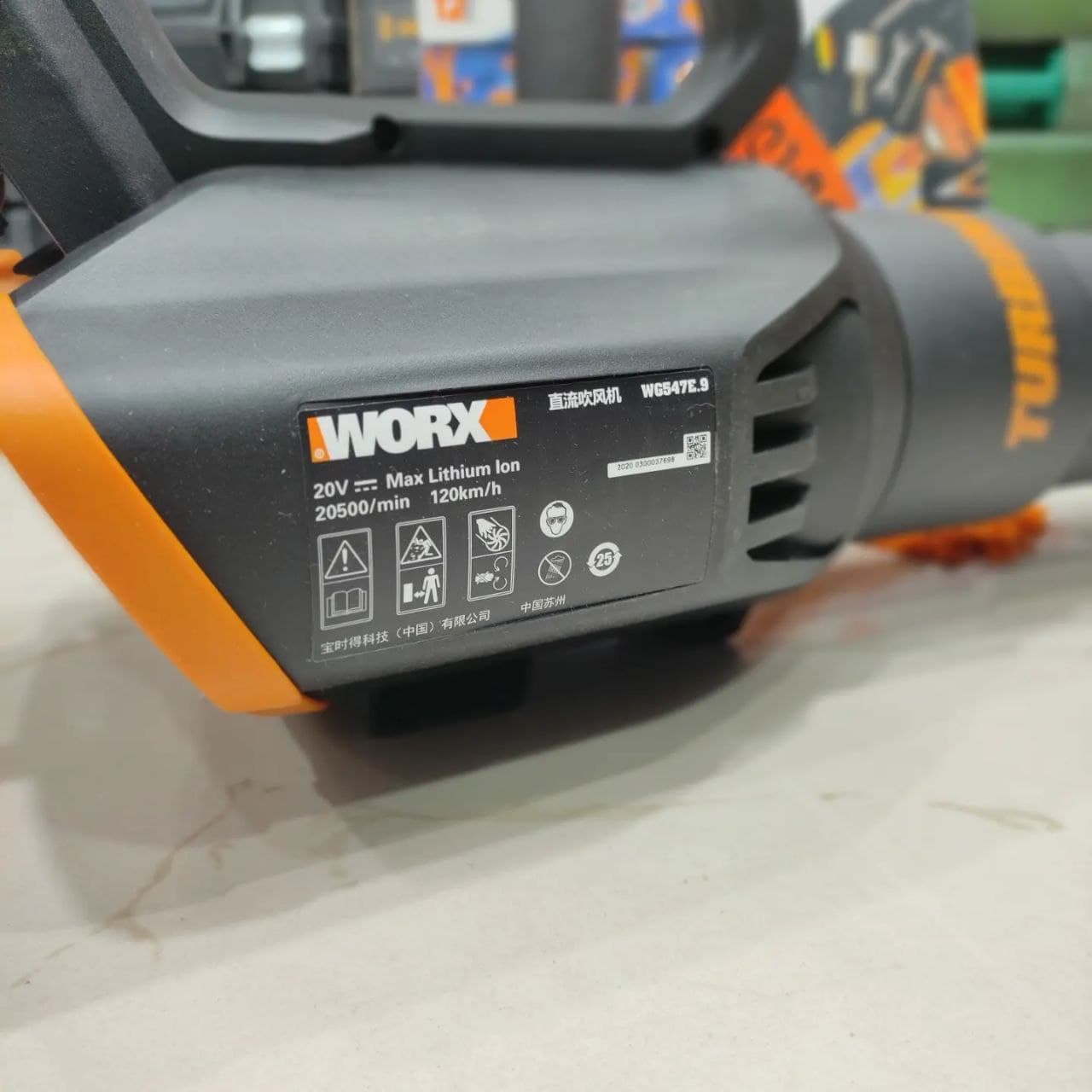 باد بزن (بلیور شارژی) worx مدل wg547e.9