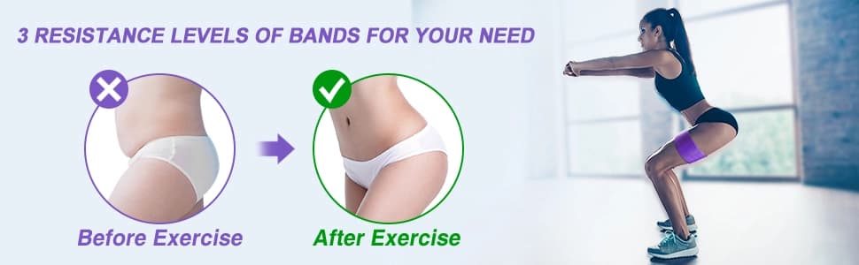 ست باند پارچه ای مقاومتی تمرینی omeril