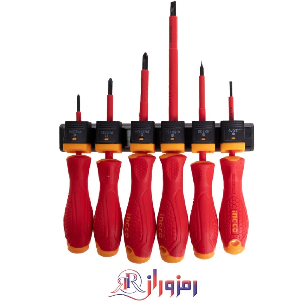 ست پیچ گوشتی 6 عددی اینکو مدل HKISD0608