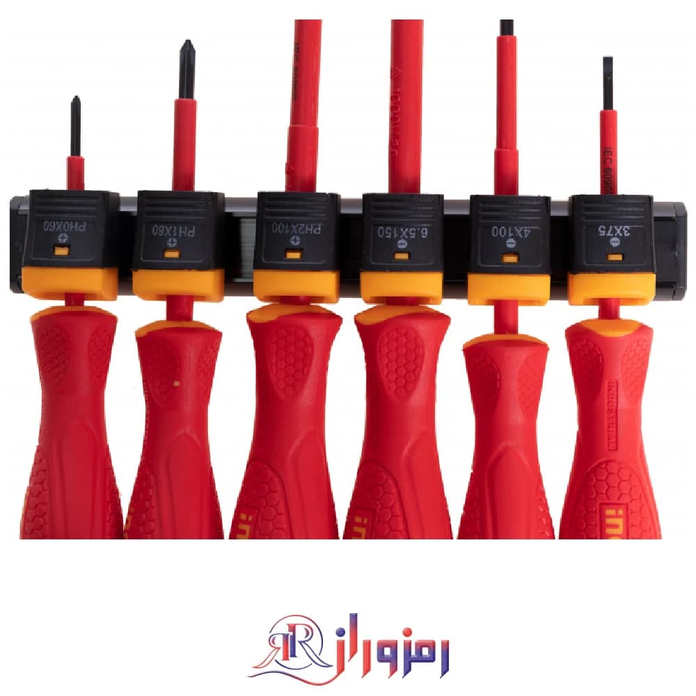 ست پیچ گوشتی 6 عددی اینکو مدل HKISD0608