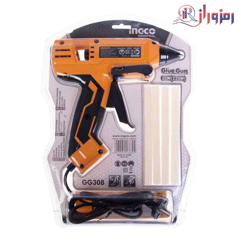 دستگاه چسپ حرارتی تفنگی اینکو مدل GG308