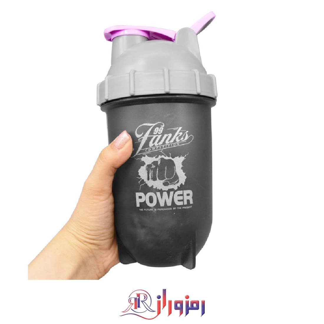 شیکر نارنجکی 500 میل POWER مدل 12801