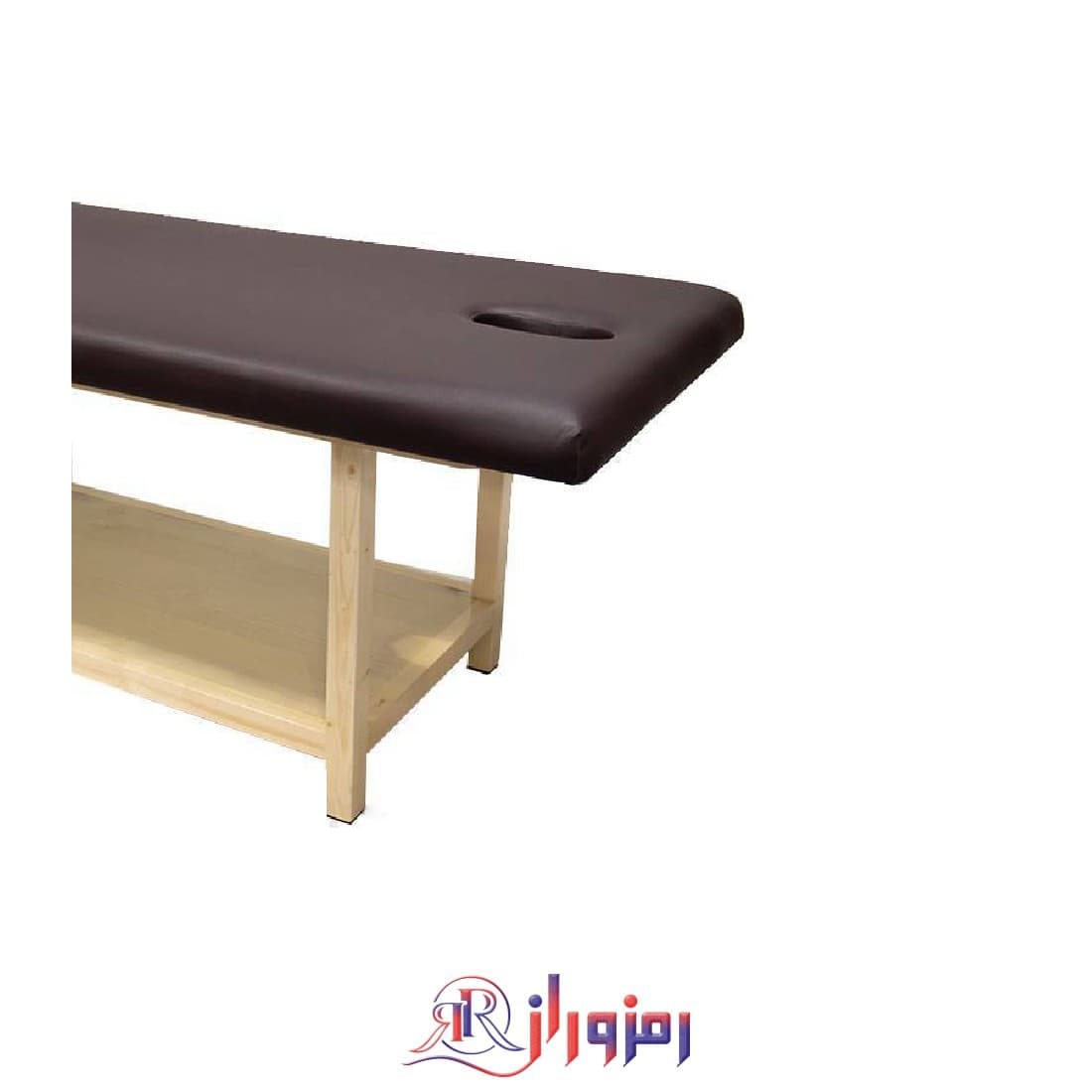 تخت فیشیال و ماساژ پایه ثابت چوبی ریلکس مدل RELAX FACIAL SZFI10