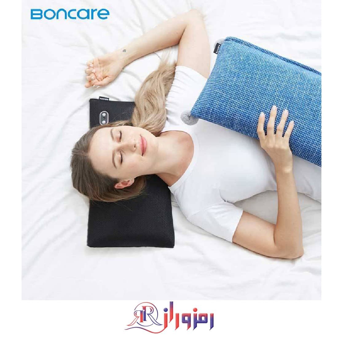 بالش ماساژ شارژی حرارتی بن کر مدل Boncare Massage Pillow S1