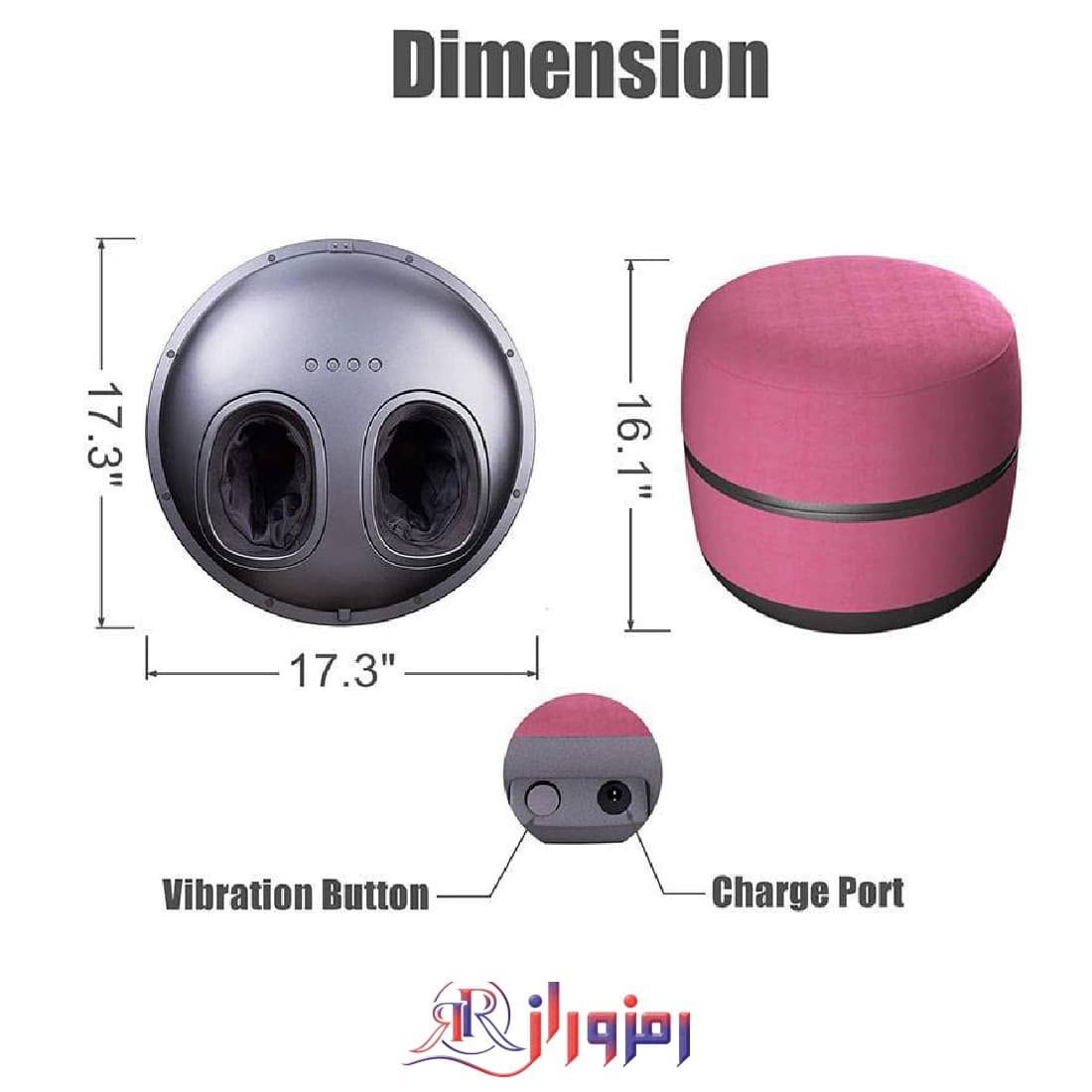 ماساژور پا بن کر مدل Boncare Q5 FOOT Massager