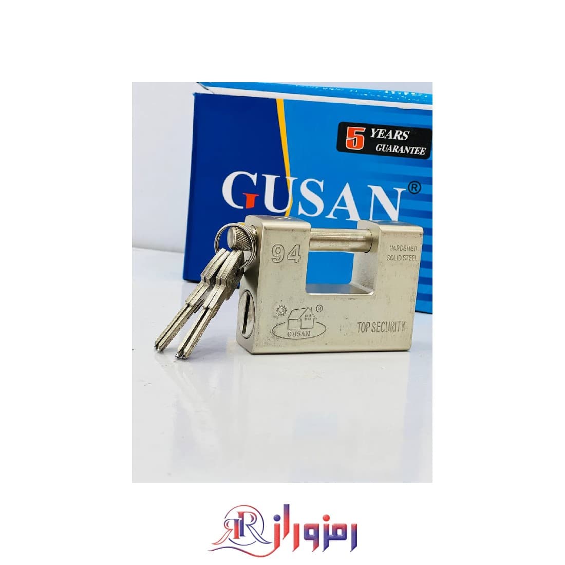 قفل کتابی گوسان مدل 94 فولادی
