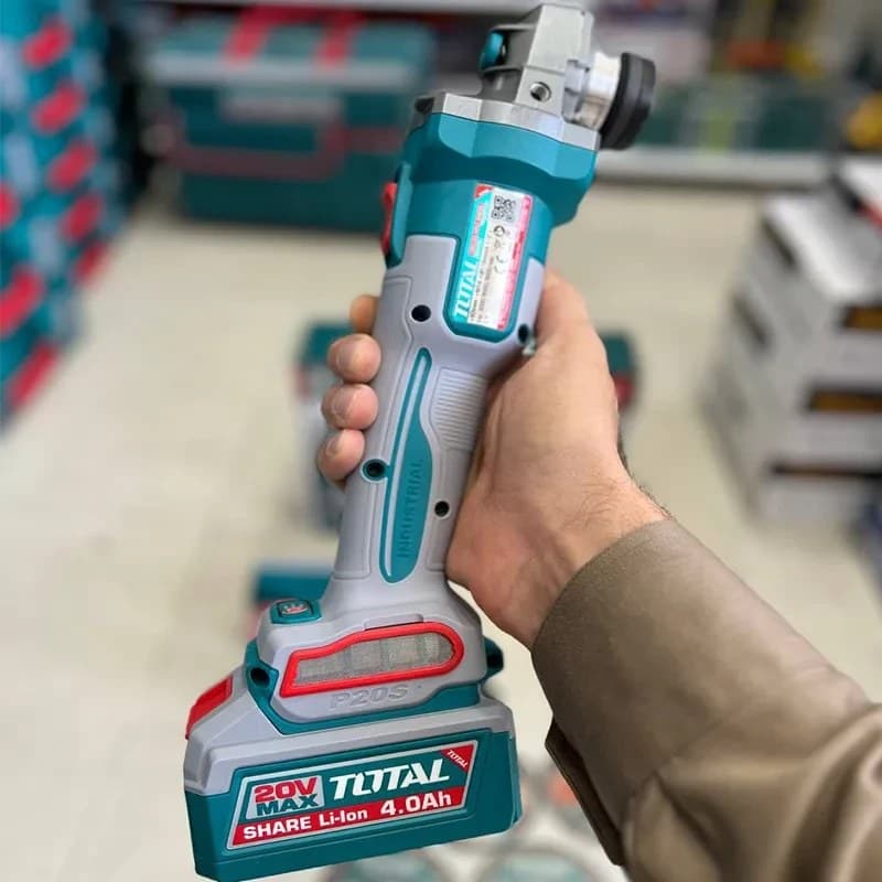 مینی فرز شارژی براشلس صنعتی 900 وات توتال مدل TAGLI261521
